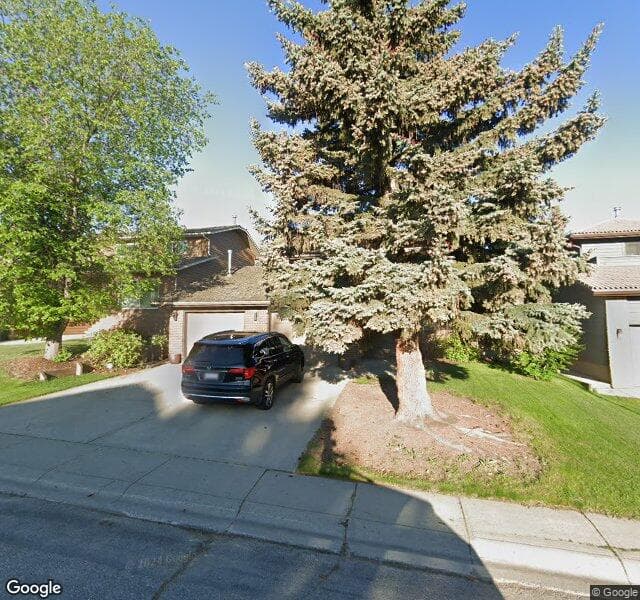 Street view of 116 Oakmount Way SW, Calgary
