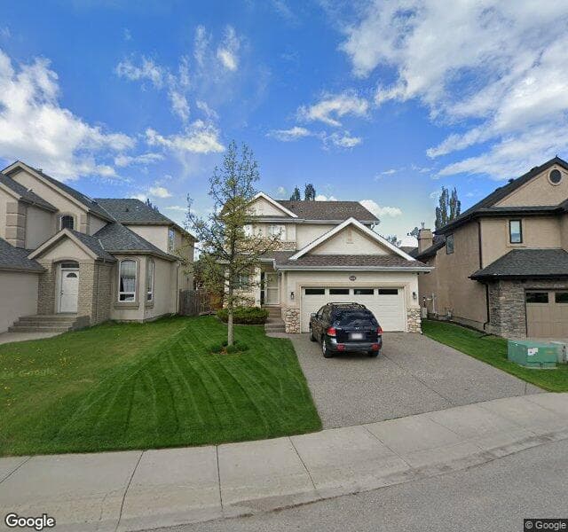 Street view of 135 Cranleigh Green SE, Calgary
