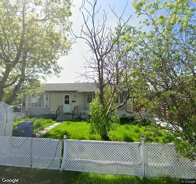 Street view of 2416 Olympia Drive SE, Calgary
