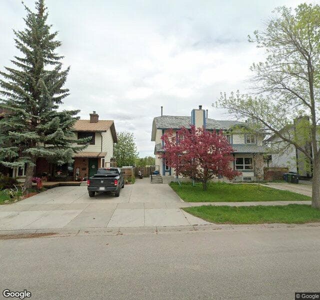 Street view of 14666 Deer Run Drive SE, Calgary