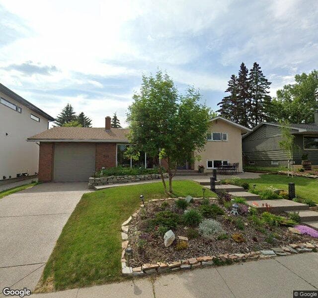 Street view of 219 Wildwood Drive SW, Calgary