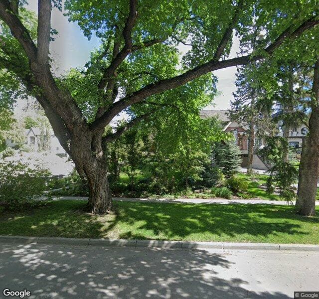 Street view of 1408 Premier Way SW, Calgary