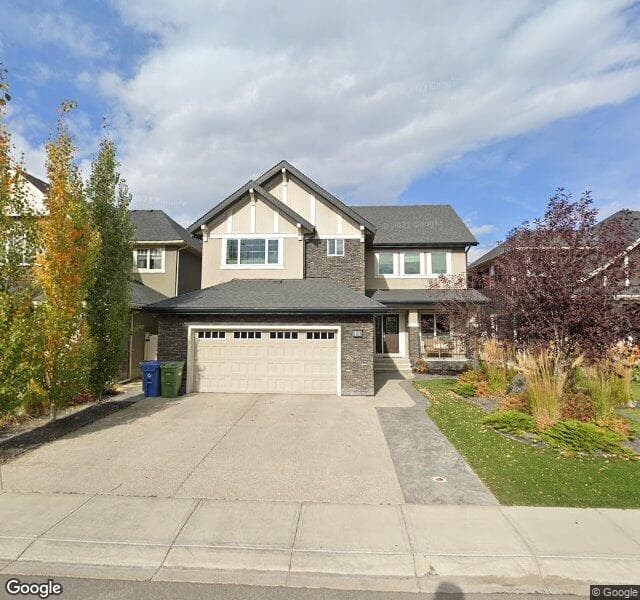 Street view of 18 W Grove Point SW, Calgary
