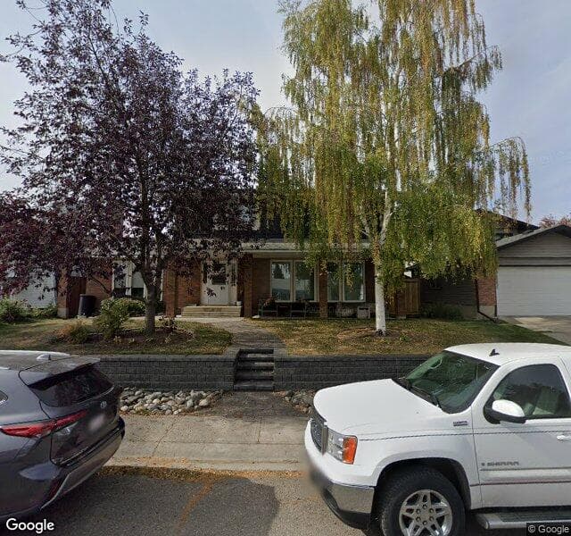 Street view of 13015 Lake Twintree Road SE, Calgary