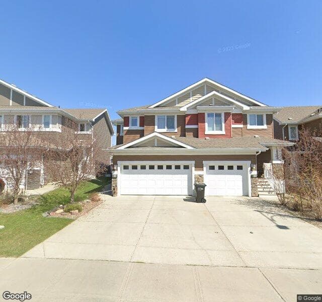 Street view of 6821 Evans Wynd NW, Edmonton