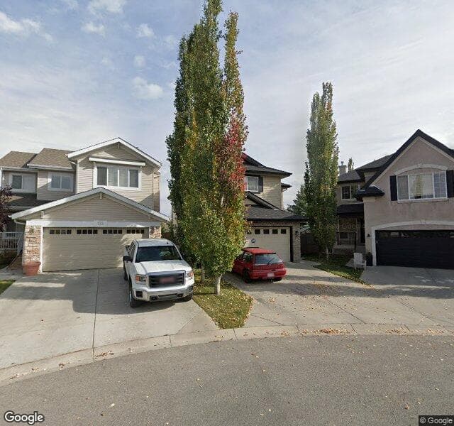 Street view of 169 Wentworth Park SW, Calgary
