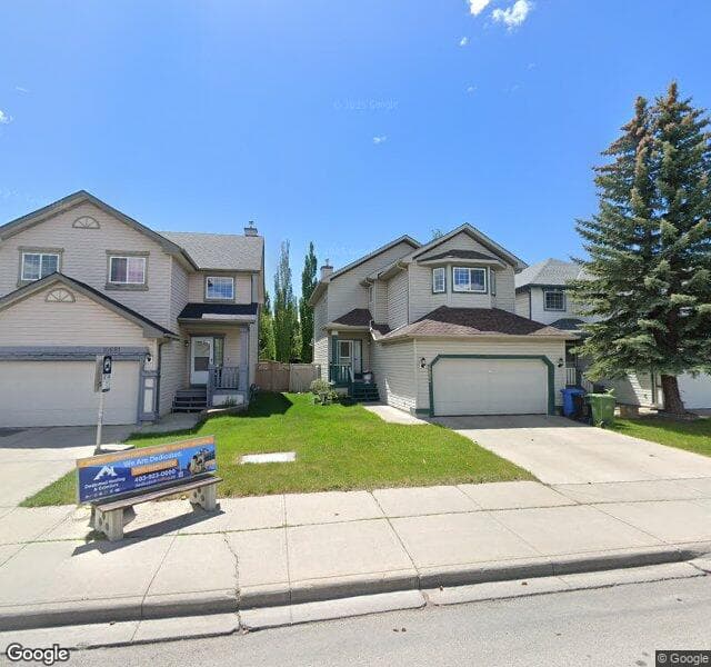Street view of 10685 Hidden Valley Drive NW, Calgary