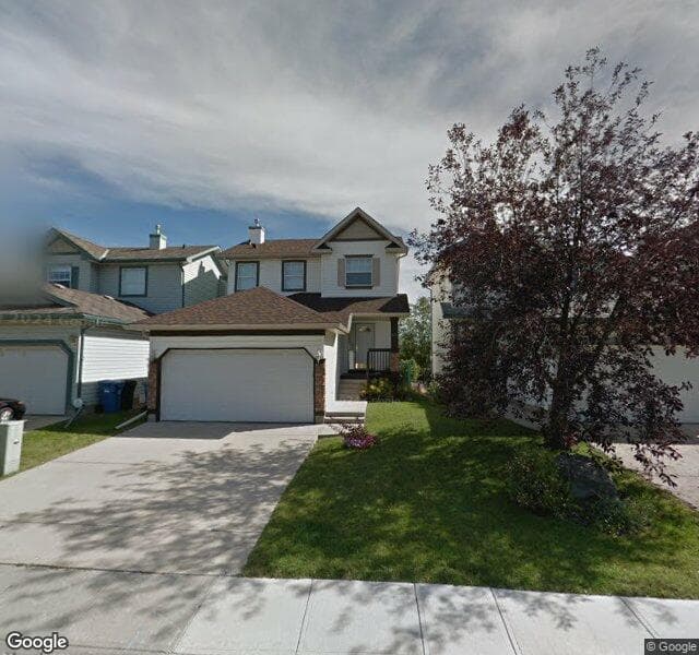 Street view of 113 Hidden Ranch Close NW, Calgary