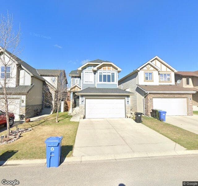 Street view of 275 Aspen Hills Close SW, Calgary