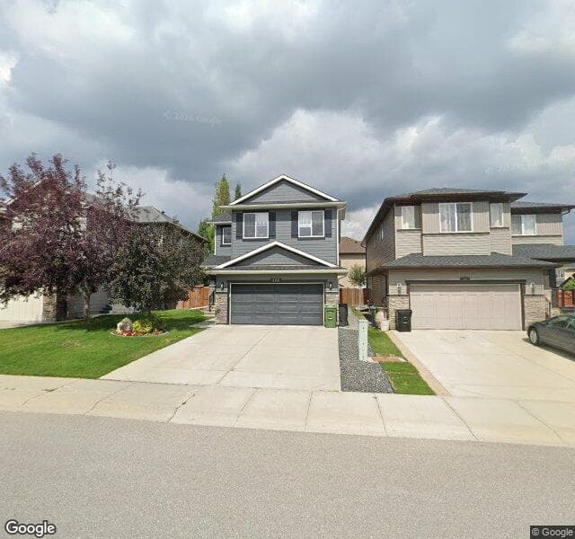 Street view of 106 Silverado Skies Drive SW, Calgary