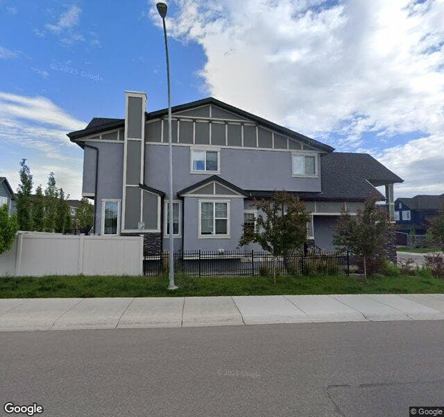 Street view of 295 W Grove Point SW, Calgary