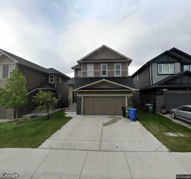 Street view of 326 Evansglen Drive NW, Calgary