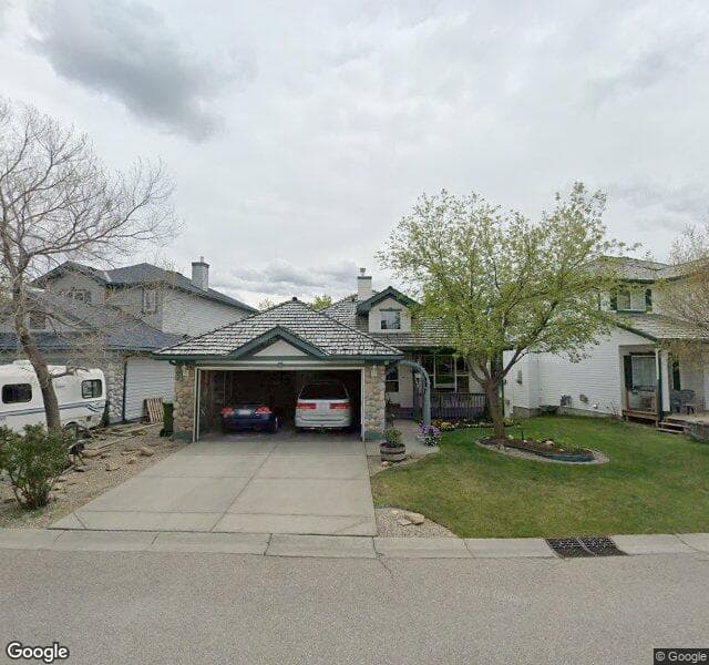 Street view of 146 Rocky Ridge Landing NW, Calgary