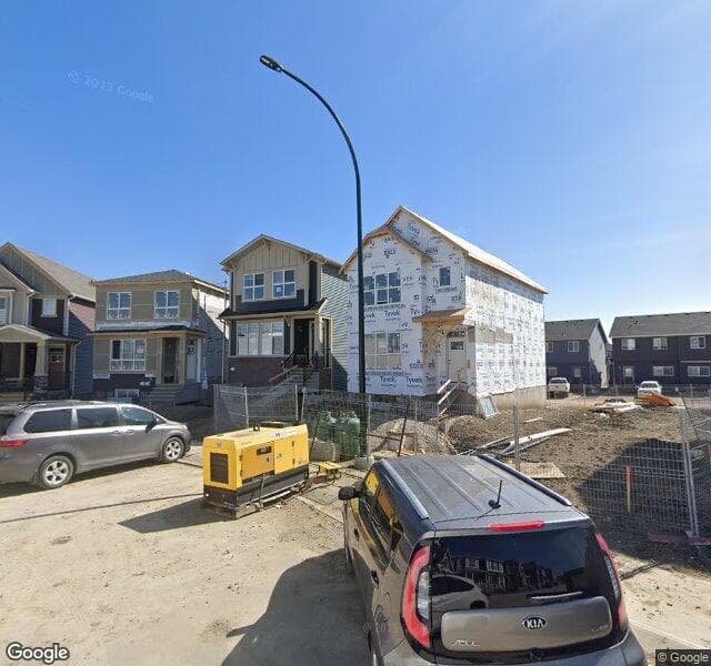 Street view of 21431 Sheriff King Street SW, Calgary