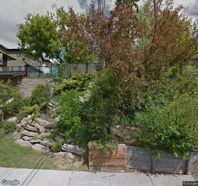 Street view of 1510 11 Avenue NW, Calgary