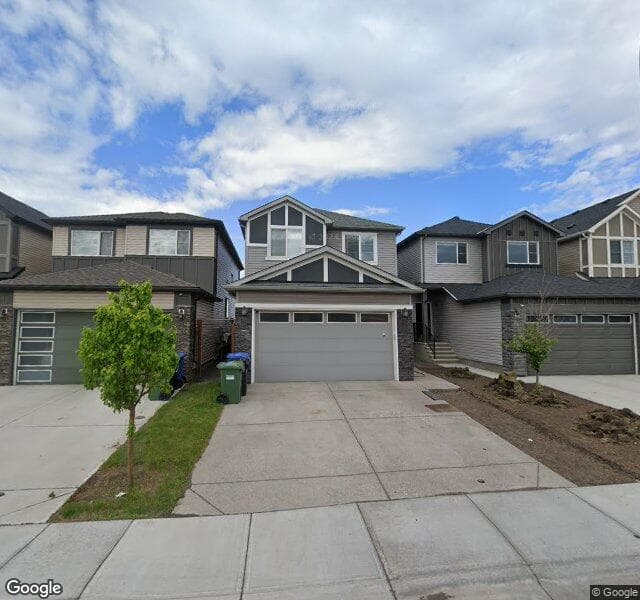 Street view of 99 Savanna Way NE, Calgary