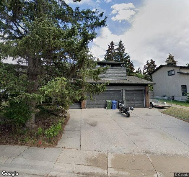 Street view of 1048 Edgemont Road NW, Calgary