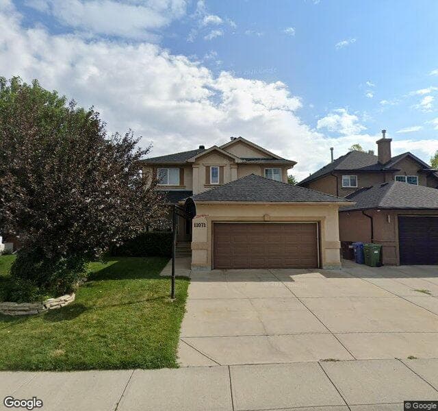 Street view of 11071 Valley Springs Road NW, Calgary