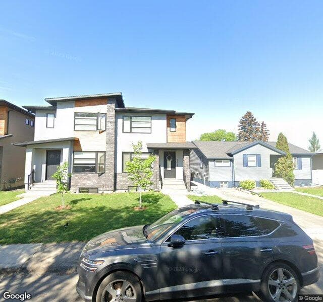 Street view of 3611 1 Street NW, Calgary