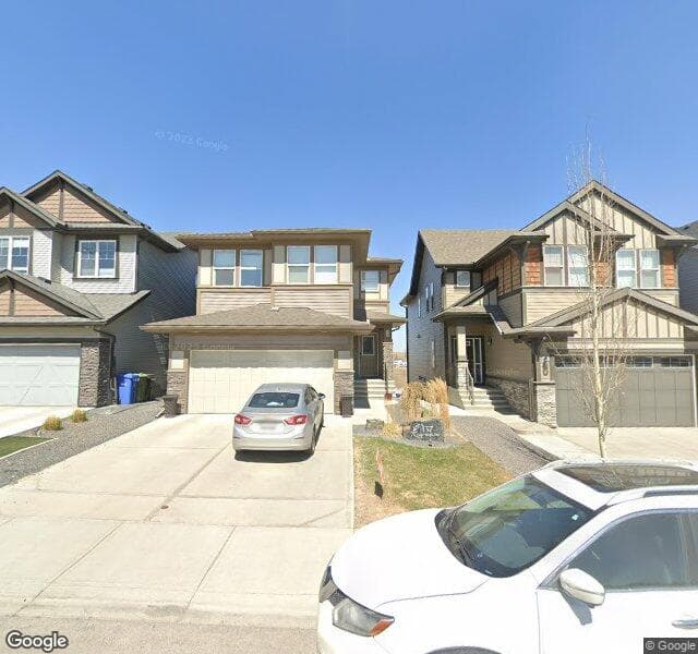 Street view of 137 Sage Bluff Close NW, Calgary