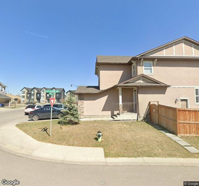Street view of 352 Sage Meadows Circle NW, Calgary
