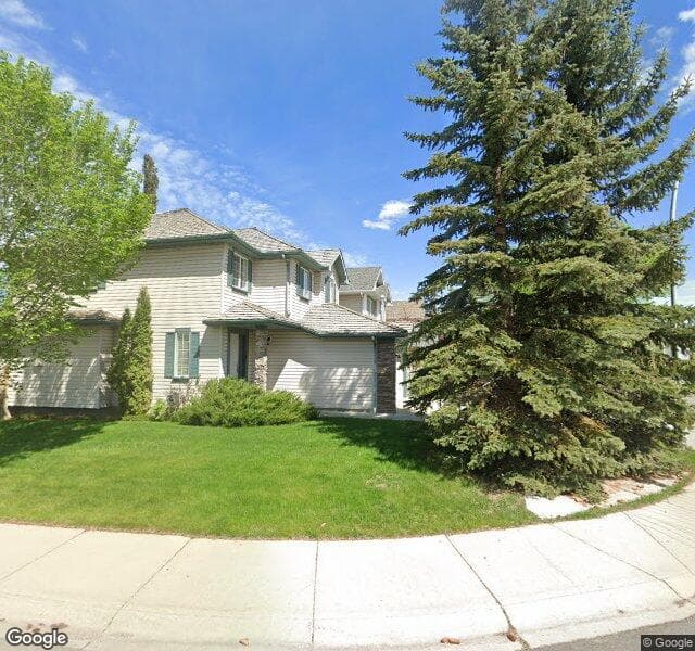 Street view of 14869 Mount Mckenzie Drive SE, Calgary