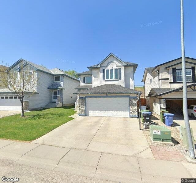 Street view of 255 Panamount Hill NW, Calgary