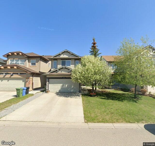 Street view of 113 Panamount Manor NW, Calgary