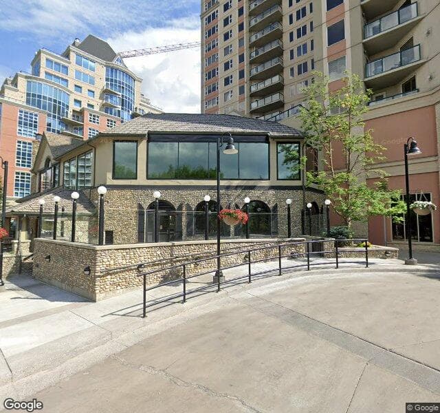 Street view of 202-200 La Caille Place SW, Calgary