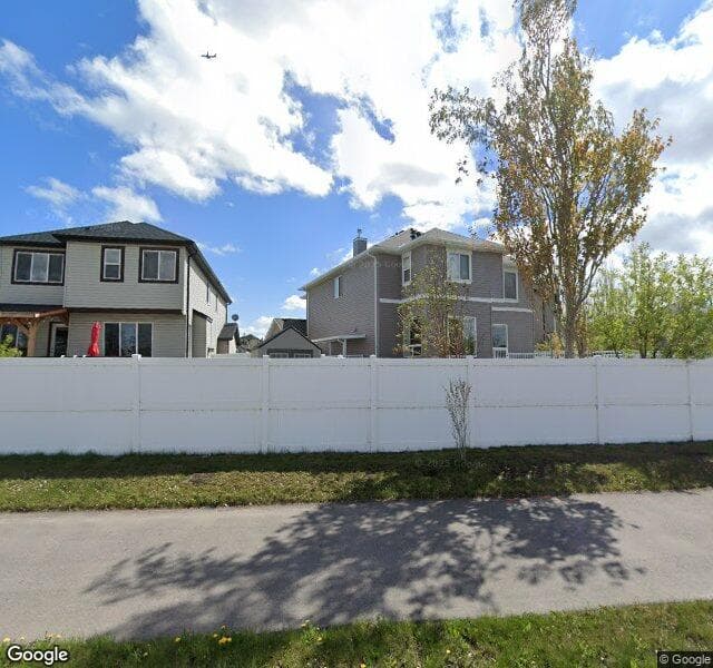 Street view of 133 Everwoods Court SW, Calgary