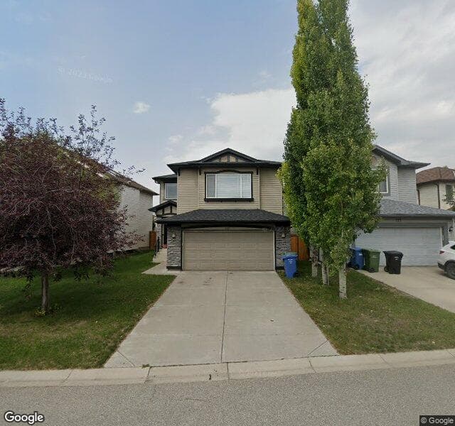 Street view of 117 Tuscany Ravine Close NW, Calgary