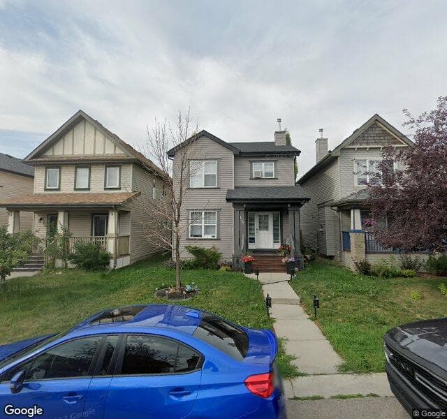 Street view of 144 Copperstone Circle SE, Calgary