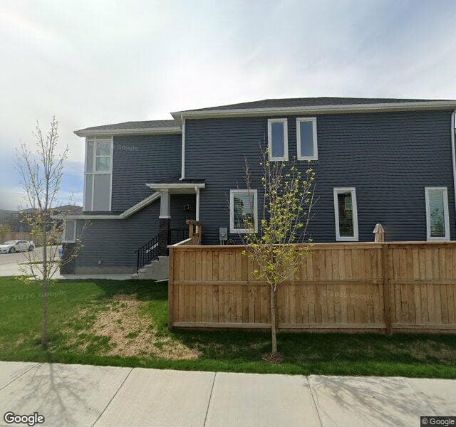 Street view of 109 Belmont Common SW, Calgary