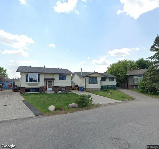 Street view of 20 Radcliffe Bay SE, Calgary