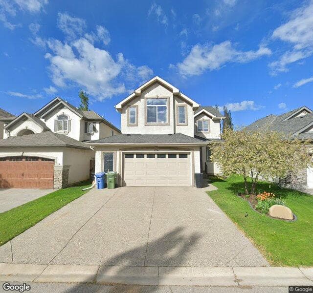 Street view of 126 Cranleigh Manor SE, Calgary