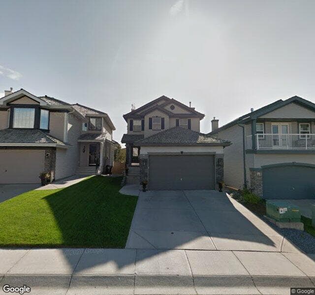 Street view of 16 Spring Mews SW, Calgary
