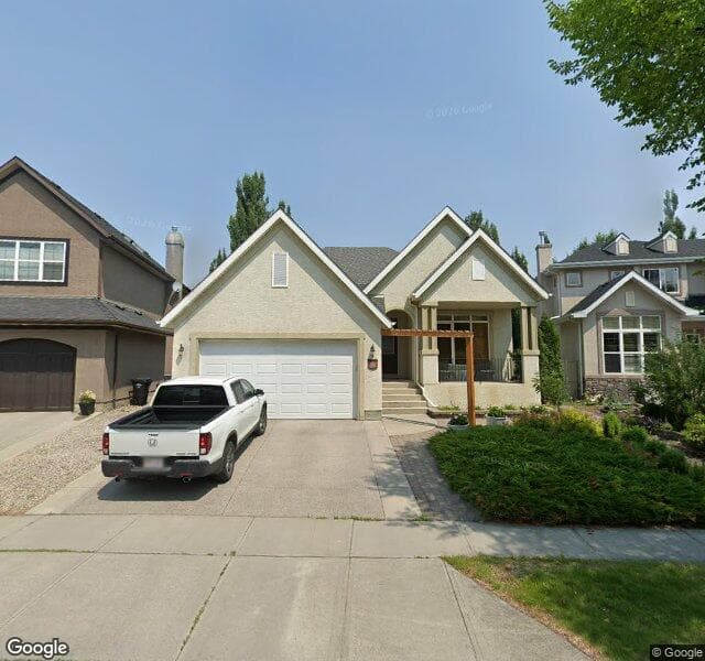 Street view of 18 Elgin Park Common SE, Calgary