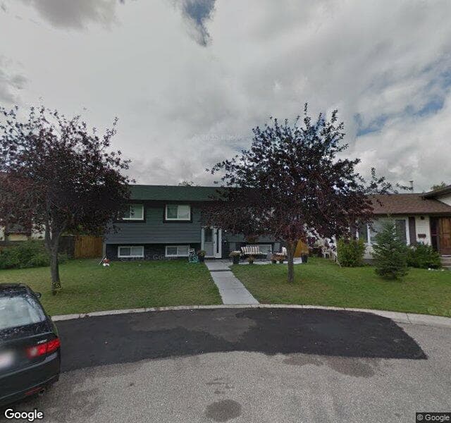 Street view of 123 Templevale Place NE, Calgary