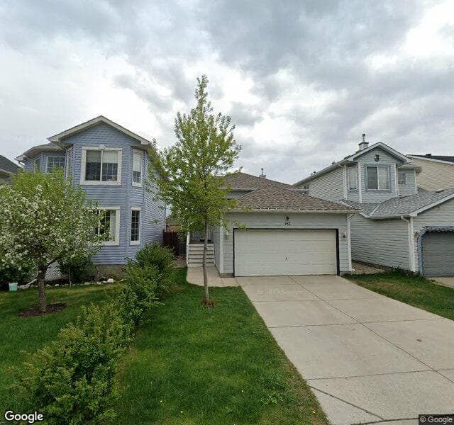 Street view of 153 Bridleridge Circle SW, Calgary