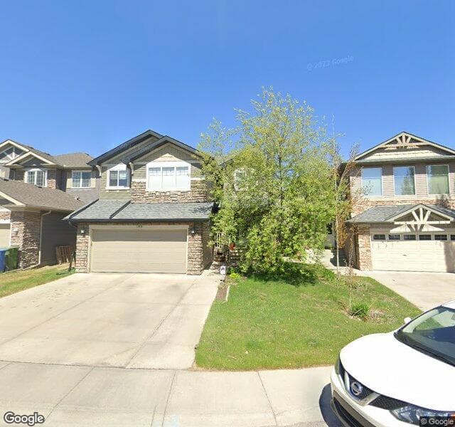 Street view of 149 Panamount Green NW, Calgary