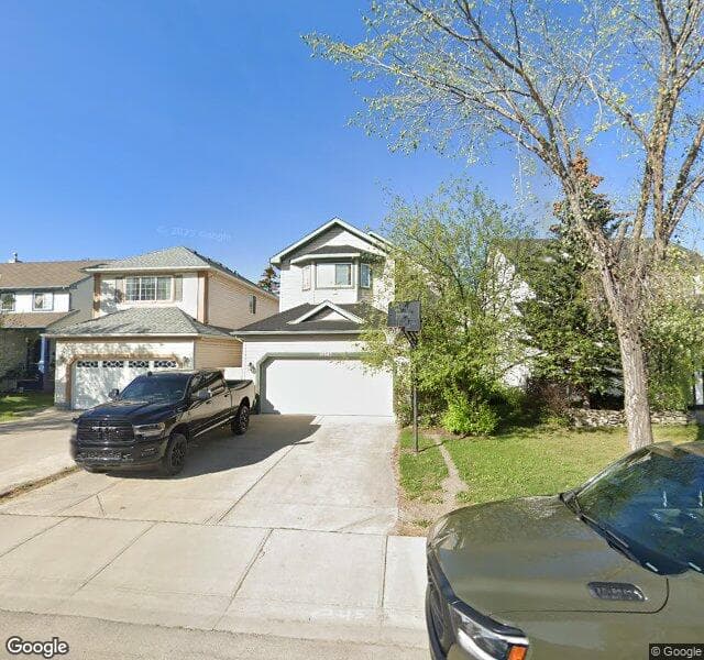 Street view of 10545 Hidden Valley Drive NW, Calgary