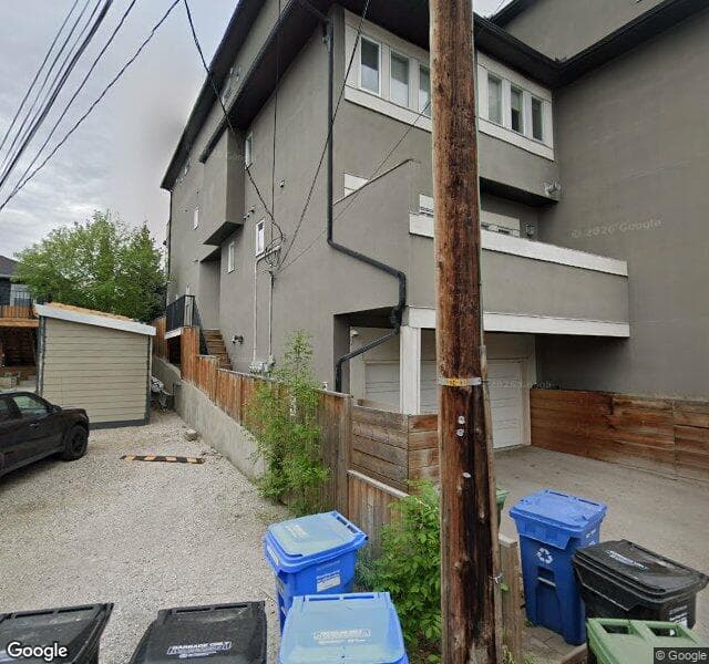 Street view of 1-2625 1 Avenue NW, Calgary