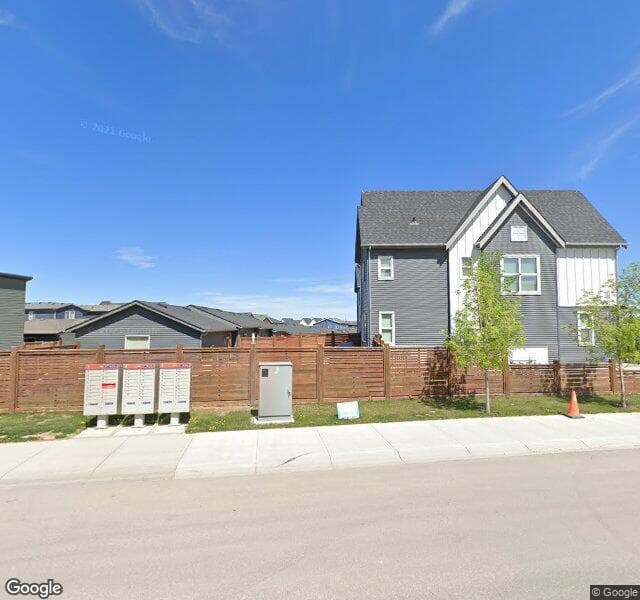 Street view of 1211 Livingston Way NE, Calgary