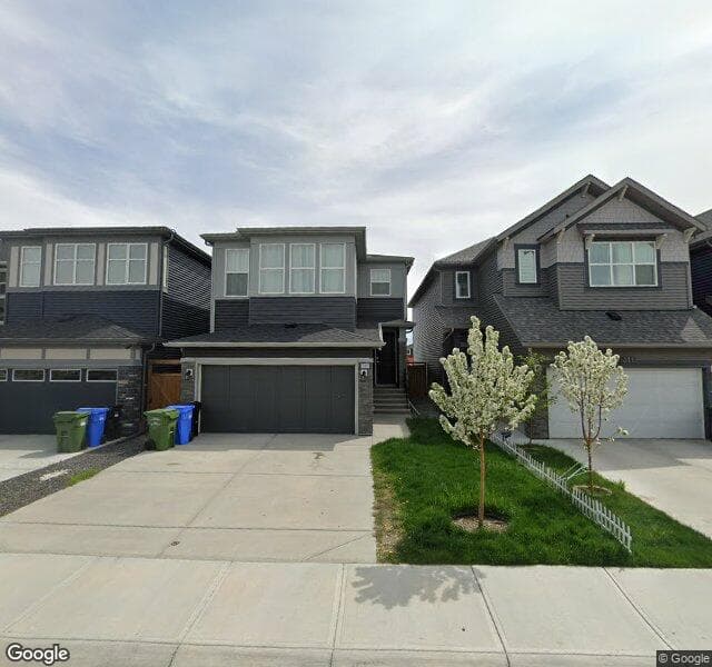 Street view of 307 Belmont Heath SW, Calgary