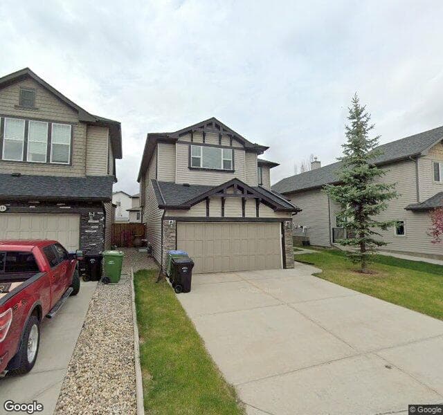 Street view of 19 Silverado Skies Lane SW, Calgary