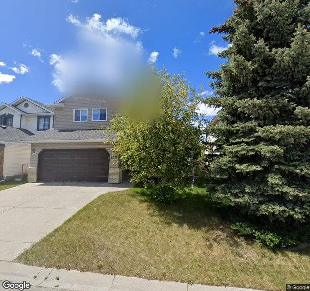 Street view of 199 Hawkbury Close NW, Calgary