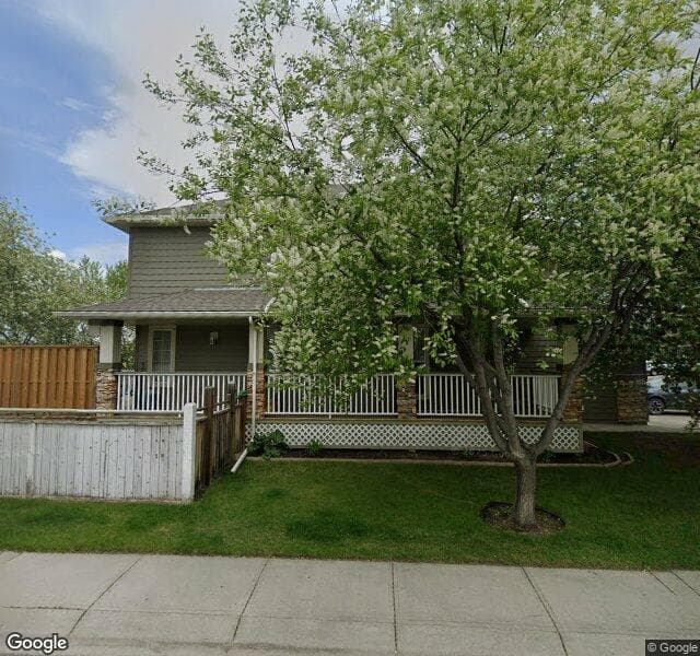 Street view of 196 Chaparral Common SE, Calgary