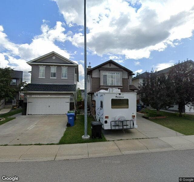 Street view of 167 Silverado Plains Close SW, Calgary