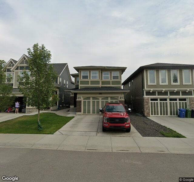 Street view of 180 Masters Rise SE, Calgary