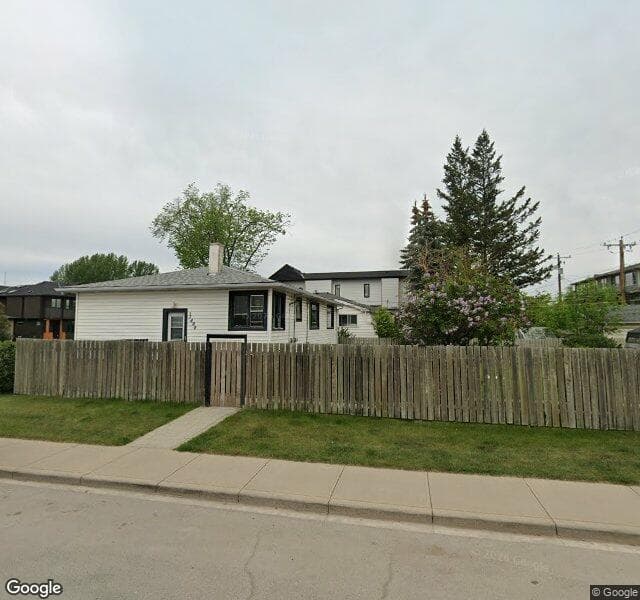 Street view of 2404 1 Avenue NW, Calgary